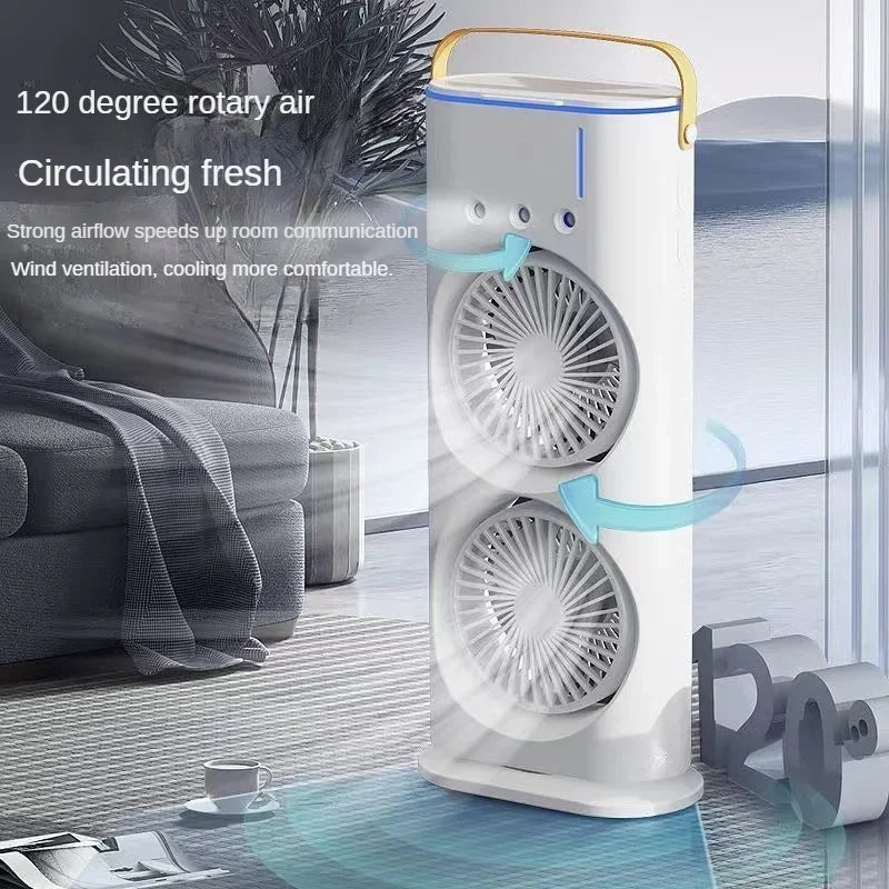 Avtoit | Portable Double Fan Cooling Spray Air Conditioning