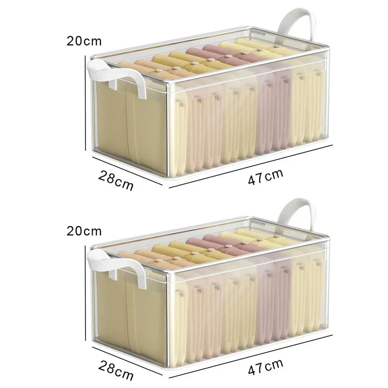 Avtoit | ClearBoxx Storage Box | Transparent & Durable Design | Foldable & Space-Saving