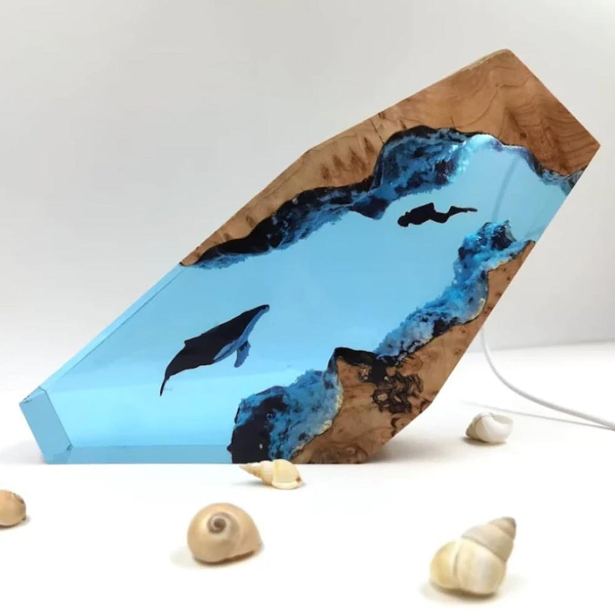 Avtoit | Deep Sea Adventure Resin Diver Lamp Decor