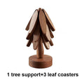 Avtoit | Wooden Tree Heat Resistant Coaster Set