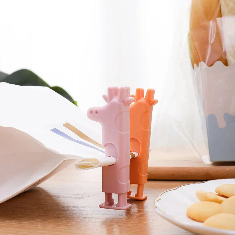 Avtoit | Cute Giraffe Plastic Bag Sealing Clip