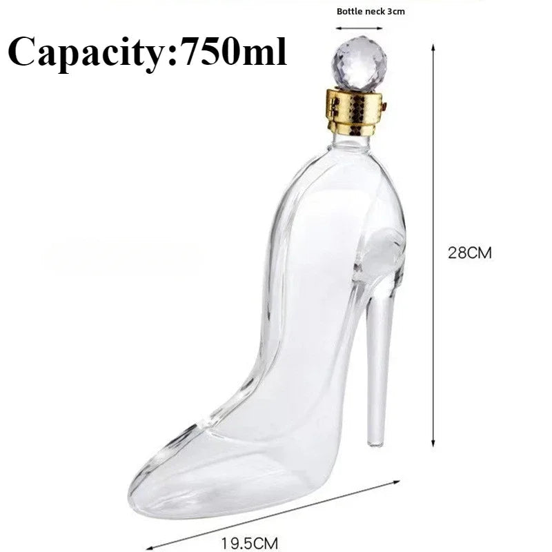 Avtoit | High Heel Fancy Glass Wine Decanter