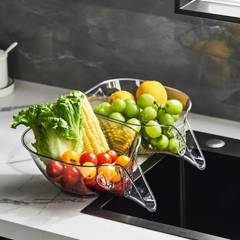 Avtoit | Crystal Clear Multifunctional Kitchen Drain Basket