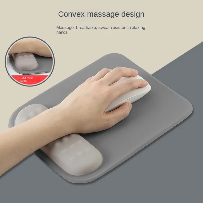 Avtoit | Palmira Mouse Pad | Ergonomic & Stylish | Memory Foam Comfort | Non-Slip & Decorative