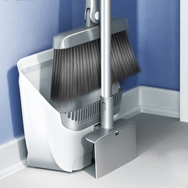 Avtoit | Creative Self-Cleaning Foldable Dustpan Broom