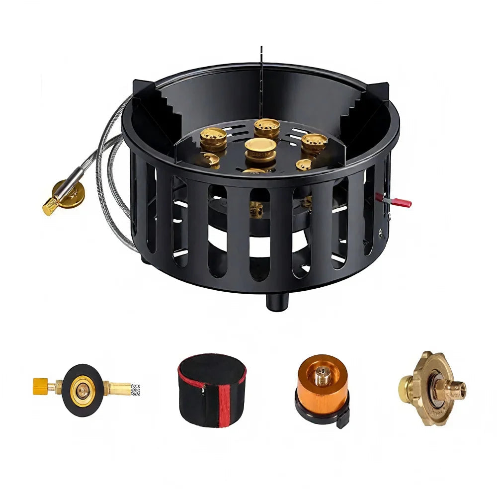 Avtoit | 7-Core Portable Camping Gas Stove with Electronic Ignition – Kael