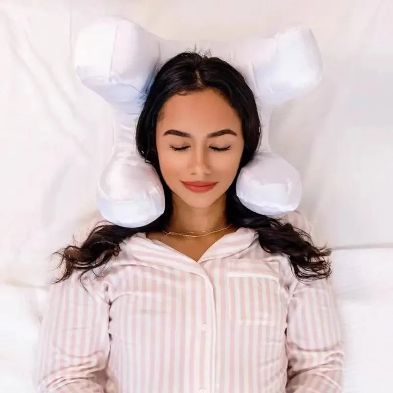 Avtoit | Face Pillow Set with Satin Pillowcase | Anti-Aging, Wrinkle Reduction & Ideal for Back Sleepers and Beauty Enthusiasts
