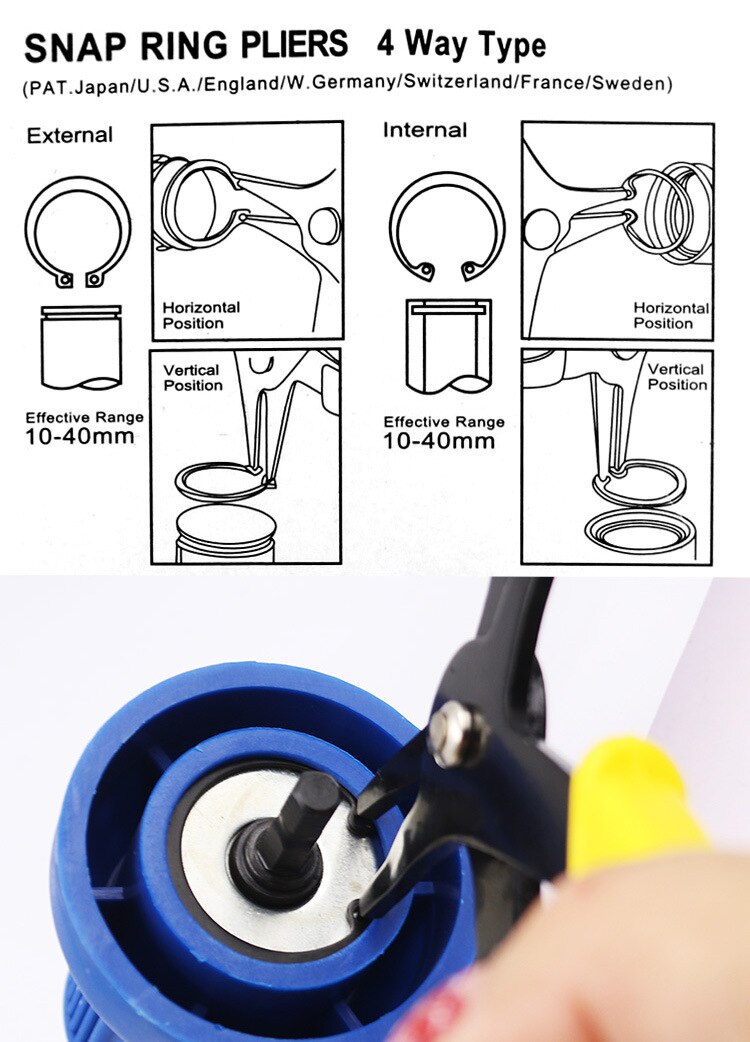 Avtoit | 2in1 Snap Ring Pliers Tool