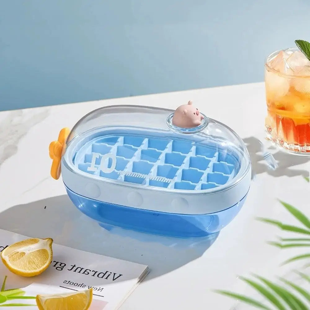 Avtoit | Cute Cartoon Rotating Knob Ice Cube Tray