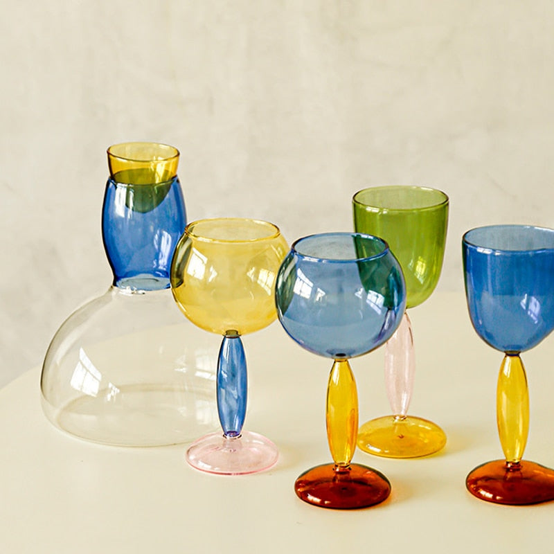 Avtoit | Borosilicate 3-Color Glassware - Wine Glass