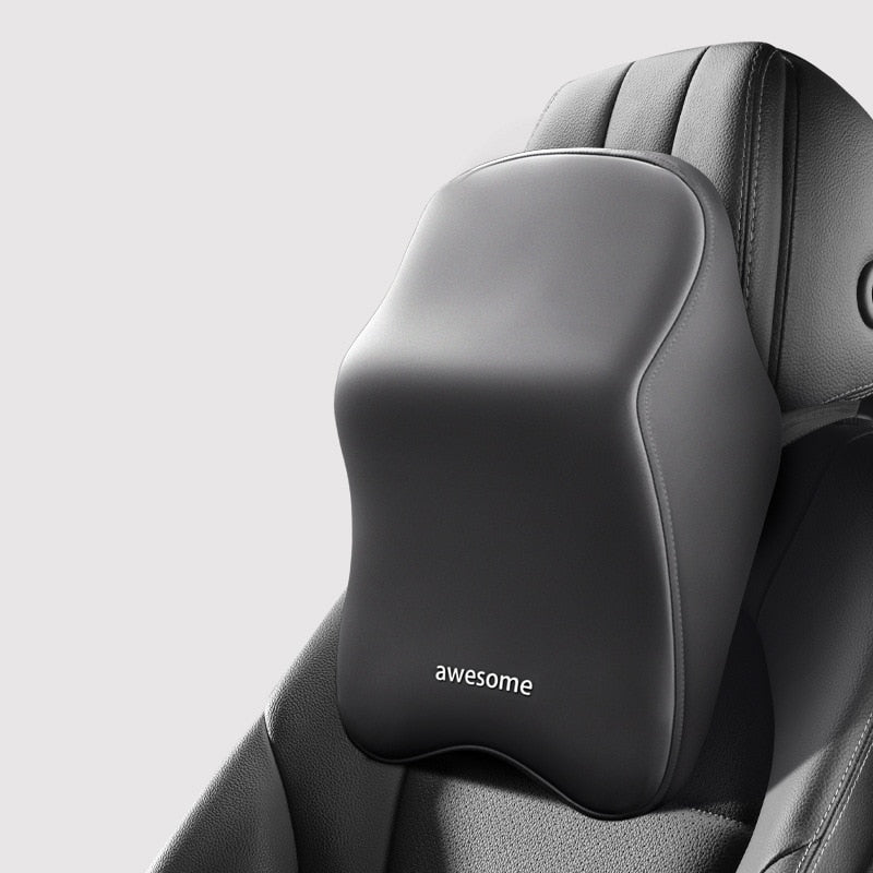 Avtoit | ErgoDrive Car Seat Support – Orthopaedic Cushion for Neck & Back Pain Relief While Driving