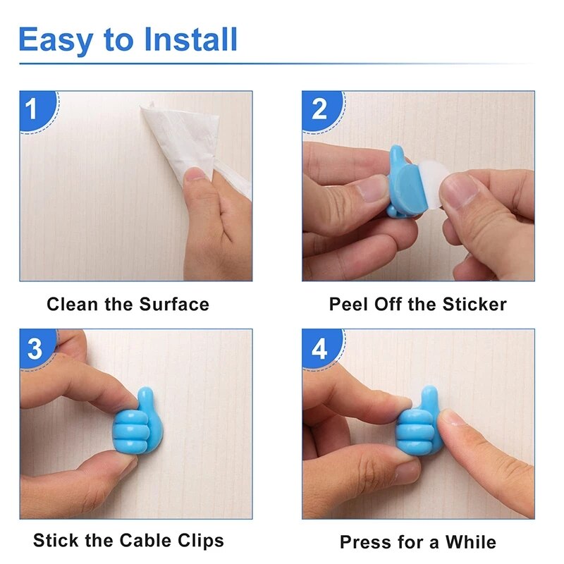 Avtoit | Thumbs-up Multifunctional Sticky Wall Hook