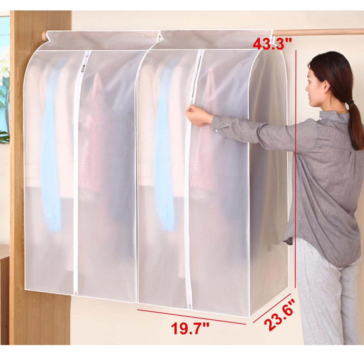 Avtoit | Home Organizer Dust Cover Clothes Storage Wardrobe Bag