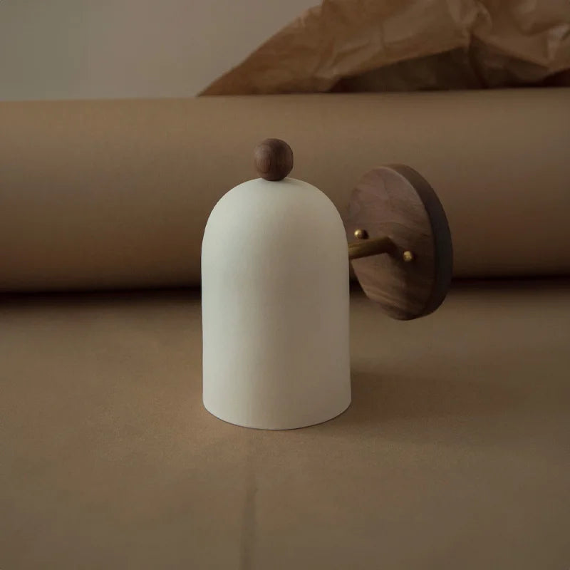 Avtoit | TimberSoul – Wabi-Sabi Walnut Wall Lamp for Natural Ambience