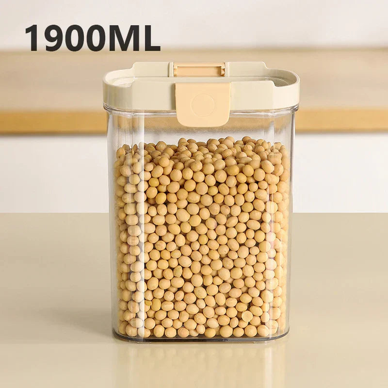 Avtoit | Stackable Transparent Snap-Lock Storage Box