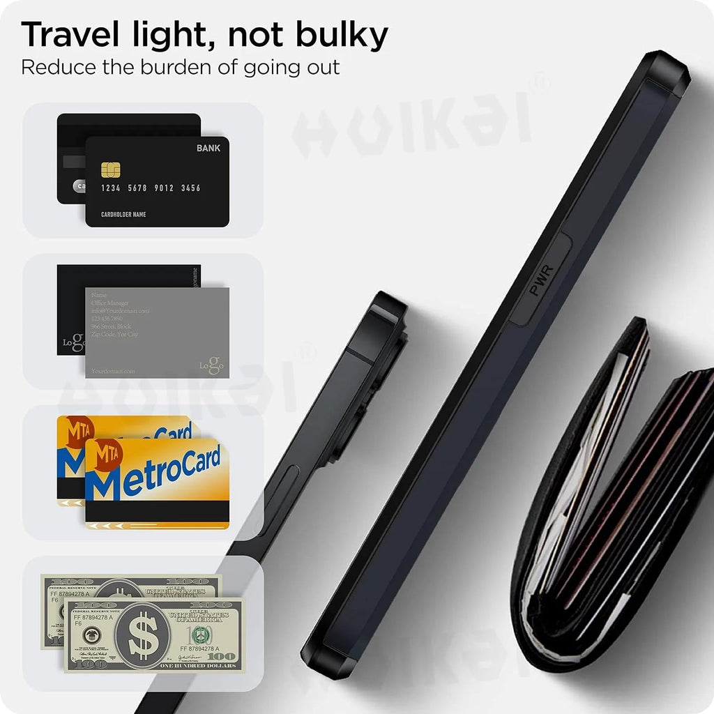Avtoit | LuxShield iPhone Case with Card Holder | Slim Design | Card Storage | Protection & Style