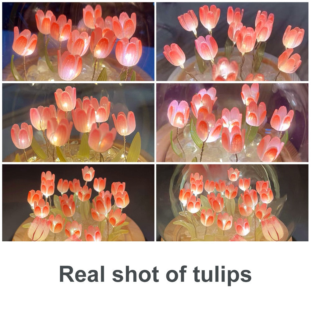 Avtoit | Shiny Tulip Handmade Night Lamp