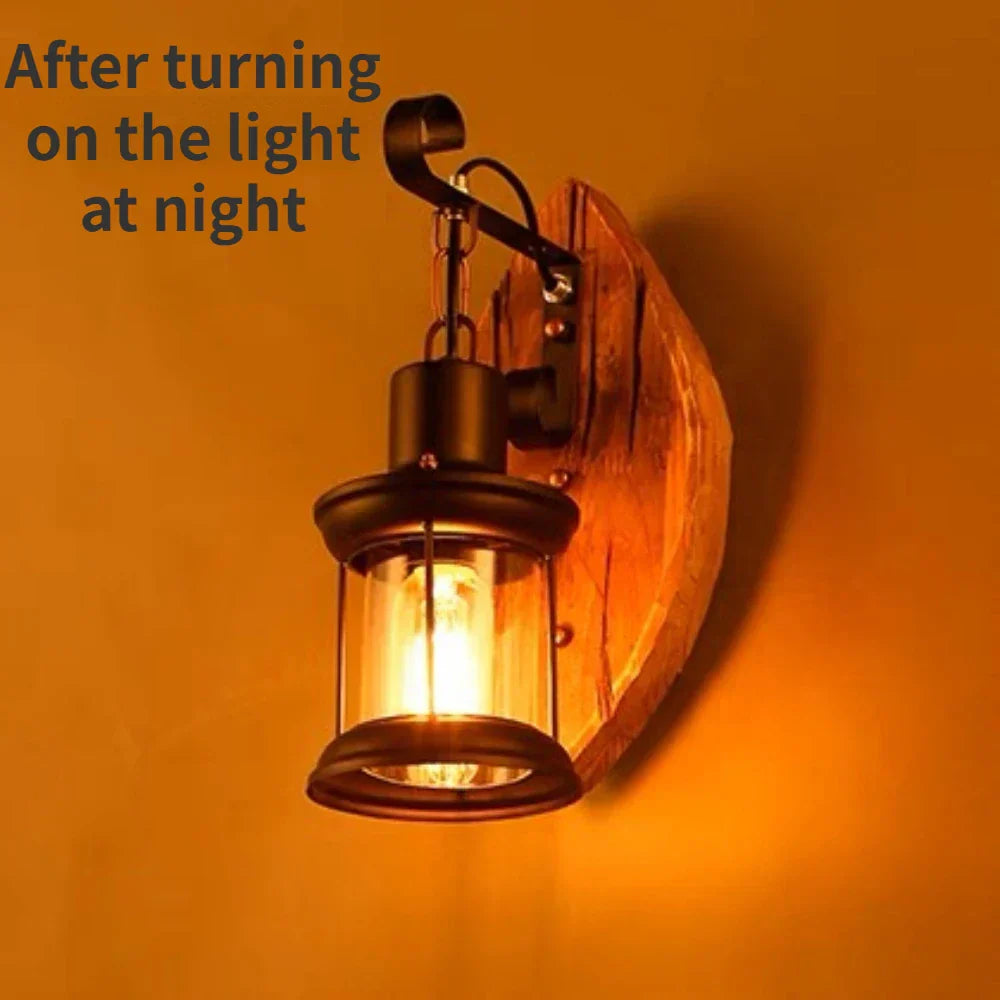 Avtoit | Retro Lantern Lamp Industrial Lantern Wall Light