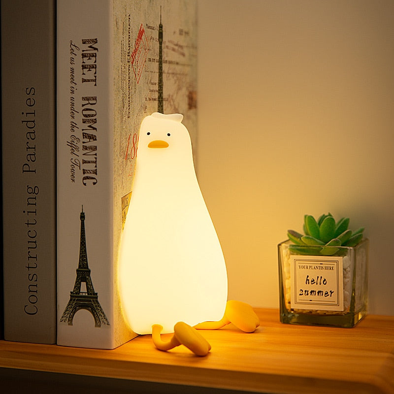 Avtoit | Lazy Flat Duck Atmosphere Night Lamp
