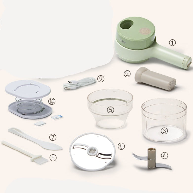 Avtoit | 2in1 Portable Vegetable Slicer Blender