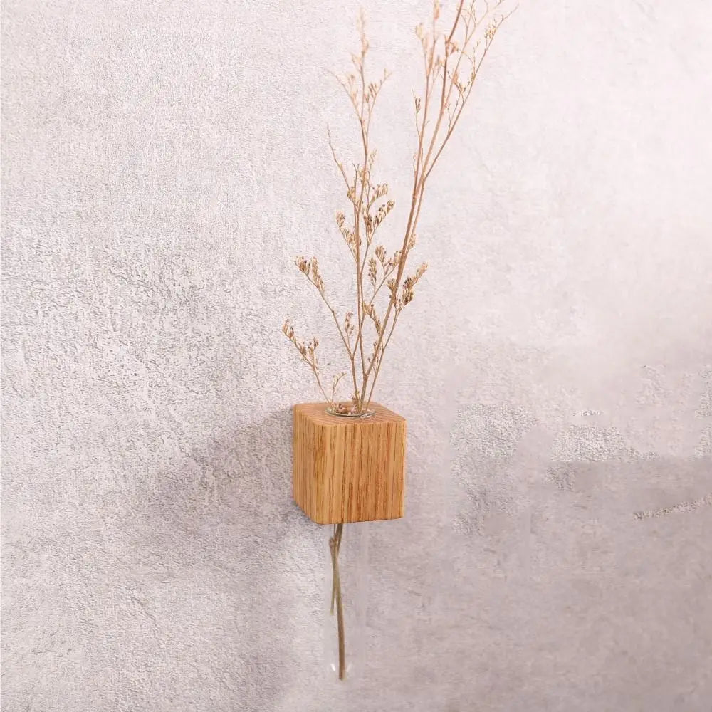 Avtoit | Wooden Magnetic Flower Tube Vase
