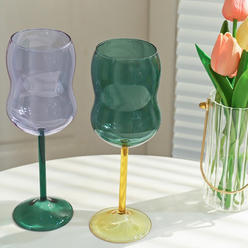 Avtoit | 2-colored Chubby wine glass