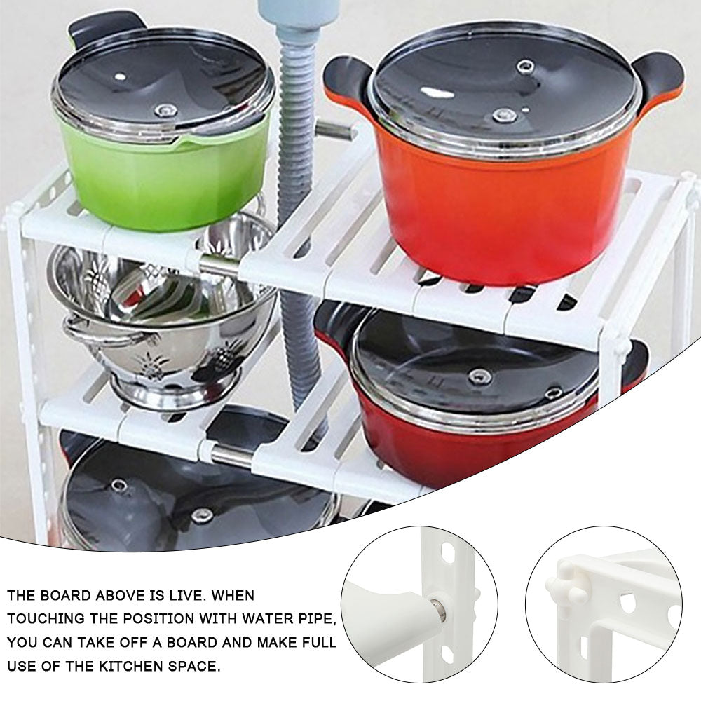 Avtoit | Under Sink Magic Organizer Adjustable Rack