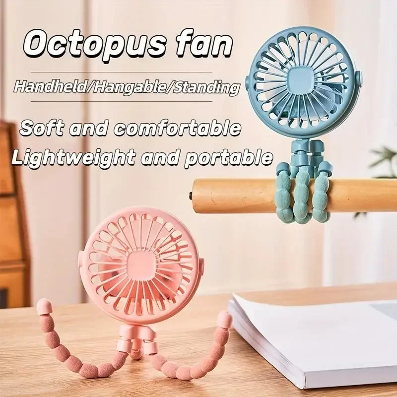 Avtoit | Breziona Mini-Fan | 360° Rotatable | USB & Battery | 3 Levels | Ultra-Compact