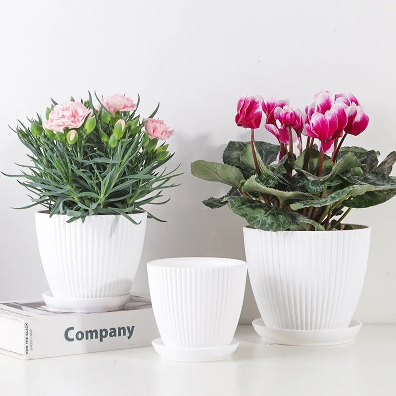 Avtoit | Florava Flower Pot | Breakproof & Modern | For Indoors & Outdoors | Breathable Design