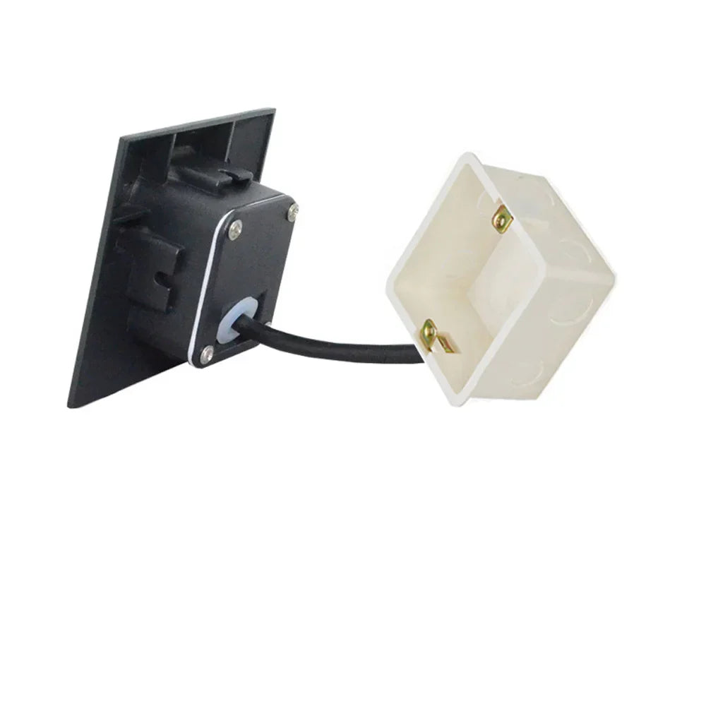 Avtoit | Modern waterproof IP65 LED recessed wall lamp for outdoor lighting - 3W embedded step & staircase balcony portal light