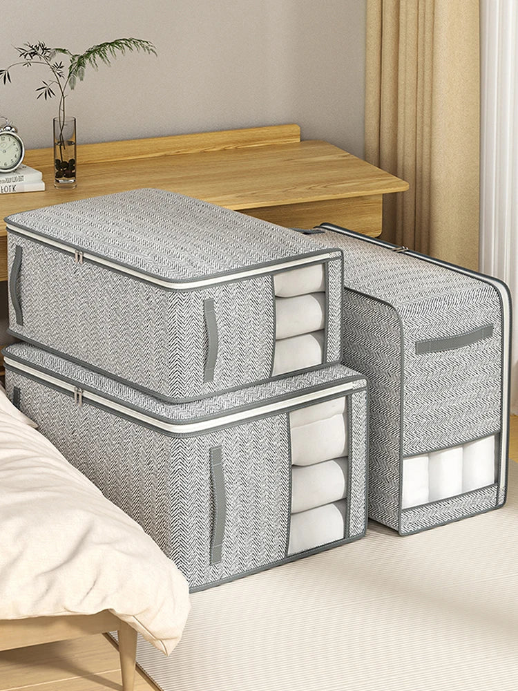 Avtoit | Stowella Storage Bag | Tear-resistant & Washable | With Handle & Zipper | 3 Sizes Gray