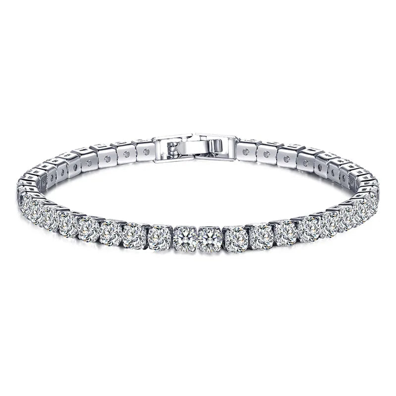 Avtoit | Tennis Bracelet – Shine with Attitude: Elegance in Sterling Silver and Hip-Hop Flair!