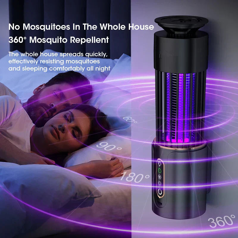 Avtoit | Zentora Mosquito Lamp | USB-powered & Quiet | Chemical-free with Night Light Function