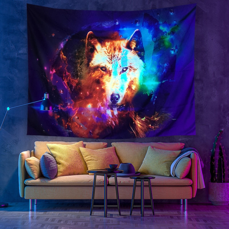 Avtoit | Colorful Glowing Luminous Tapestry