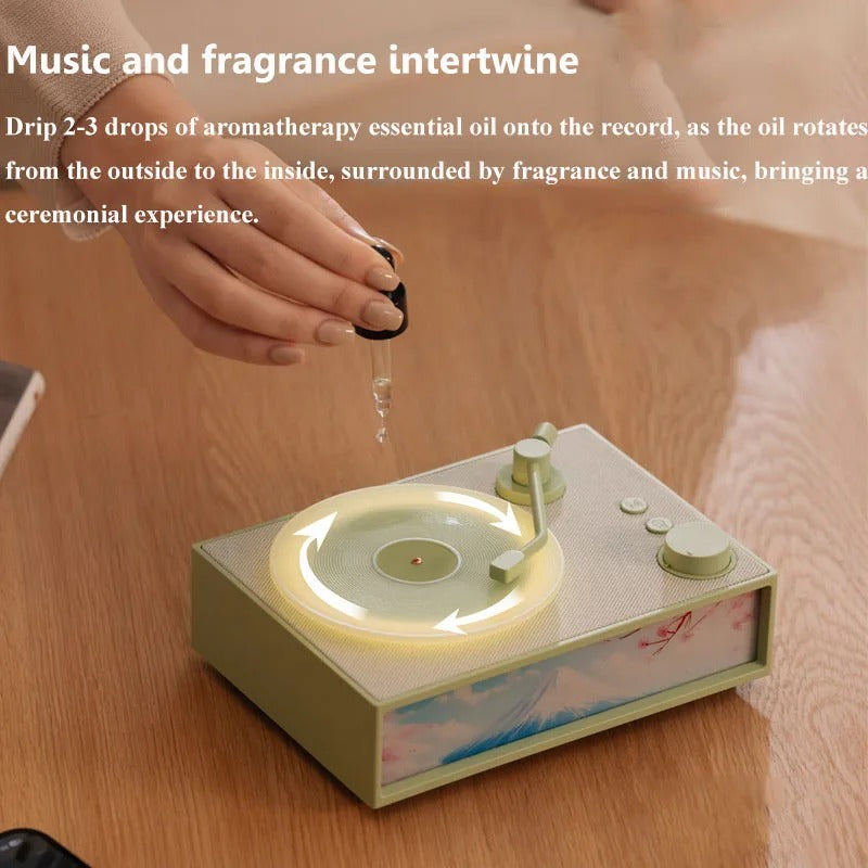 Avtoit | Vintage Design & LED Mood Lighting Wireless Aromatherapy Speaker
