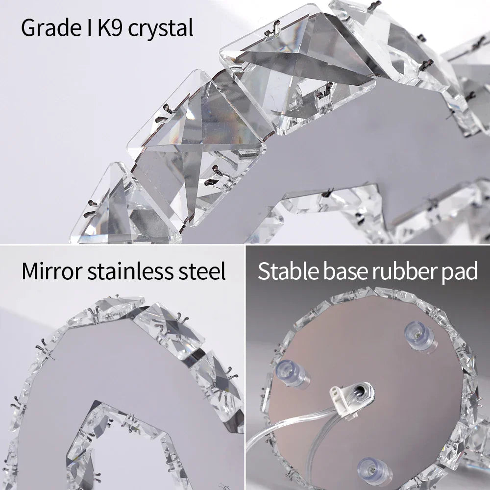 Avtoit | AmbientShine | Modern Crystal Table Lamp