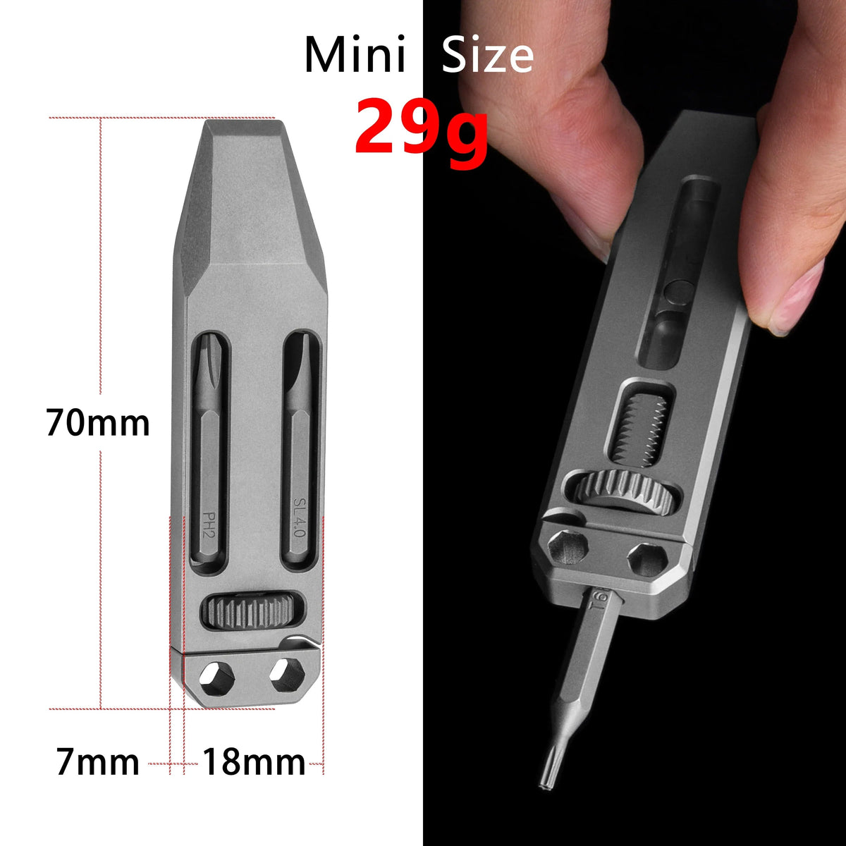 Avtoit | Titanium Alloy Telescopic Camping EDC Multifunctional Tool