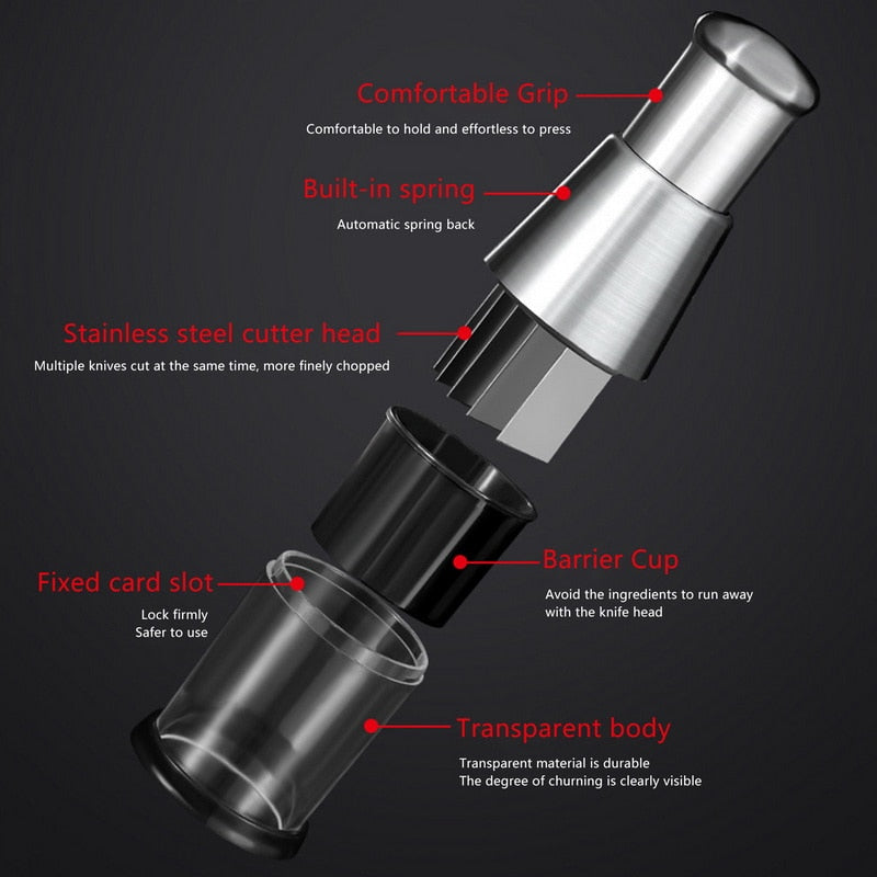 Avtoit | Handheld Manual Food Chopper Slicer