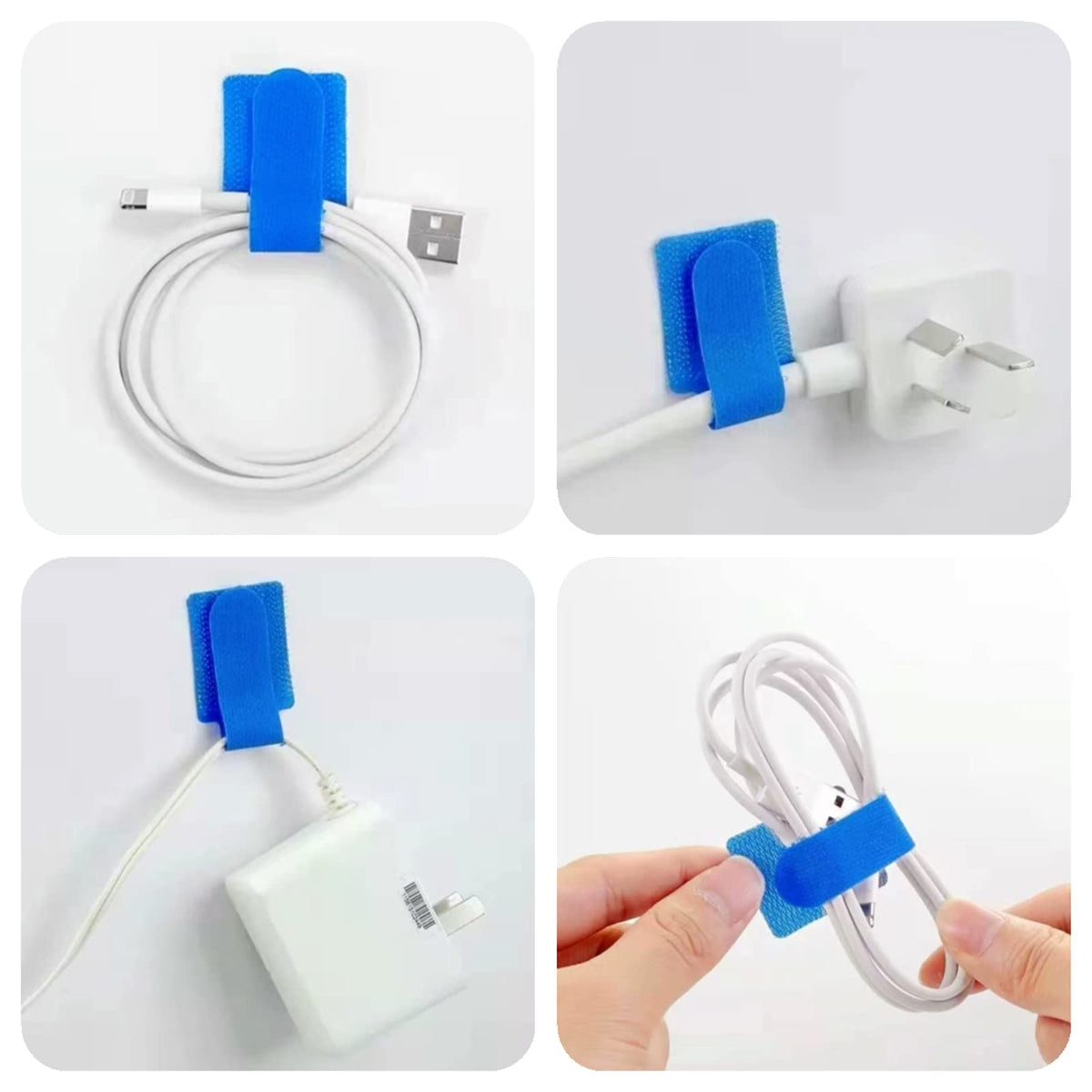 Avtoit | Self-Adhesive Reusable Cable Organizer Set