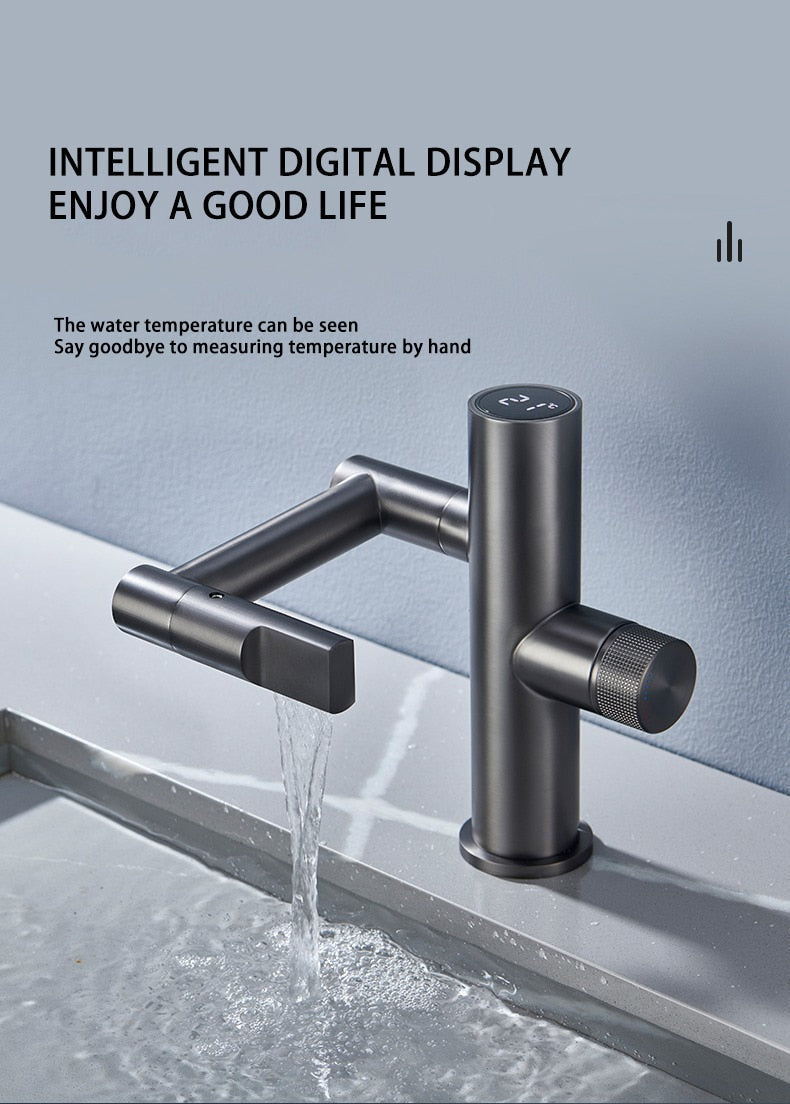 Avtoit | Hydroelectric Rotating Modern Smart Waterfall Faucet