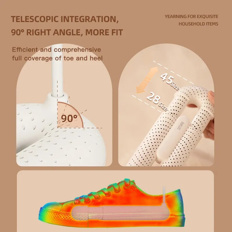 Avtoit | Stretchable Portable Electric Sterilization Shoe Dryer