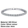 Avtoit | Tennis Bracelet – Shine with Attitude: Elegance in Sterling Silver and Hip-Hop Flair!