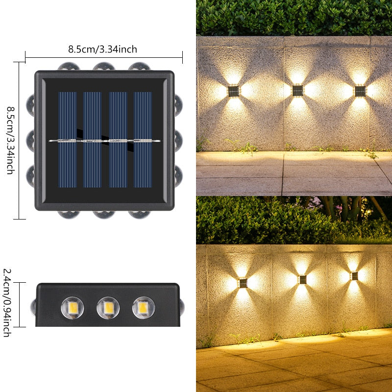 Avtoit | SolarVibe – Sustainable Solar Wall Light for Modern Outdoors
