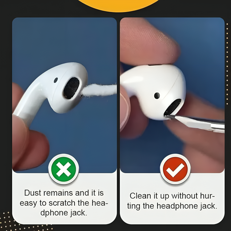 Avtoit | SoundSweep – For crystal clear sound & clean earbuds!