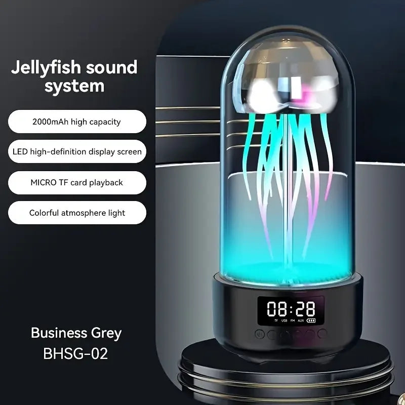 Avtoit | Jellyfish Portable Powerful Colorful Speaker Night Lamp