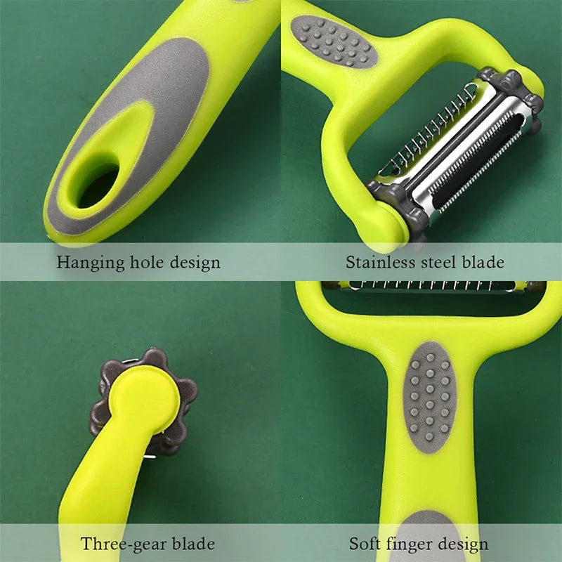 Avtoit | Prepivo 3-in-1 Peeler | Stainless Steel Blade | Compact & Hygienic | Ergonomic Handle