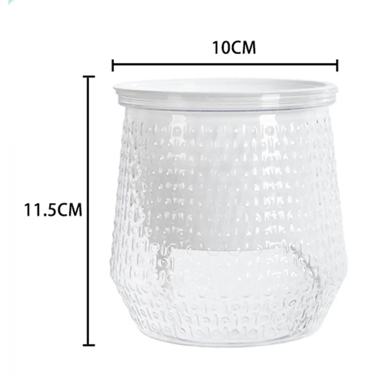 Avtoit | Hydropura Flowerpot | Self-watering & Soil-free | Modern & Easy to Care | Set of 3