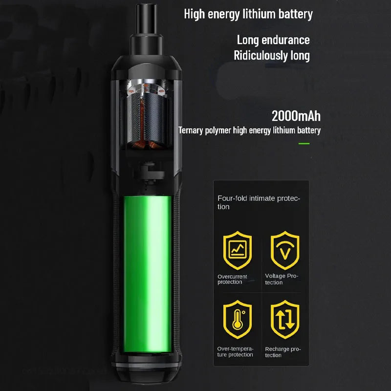 Avtoit | Mini Cordless Rechargeable Electrical Screwdriver Drill Tool Set