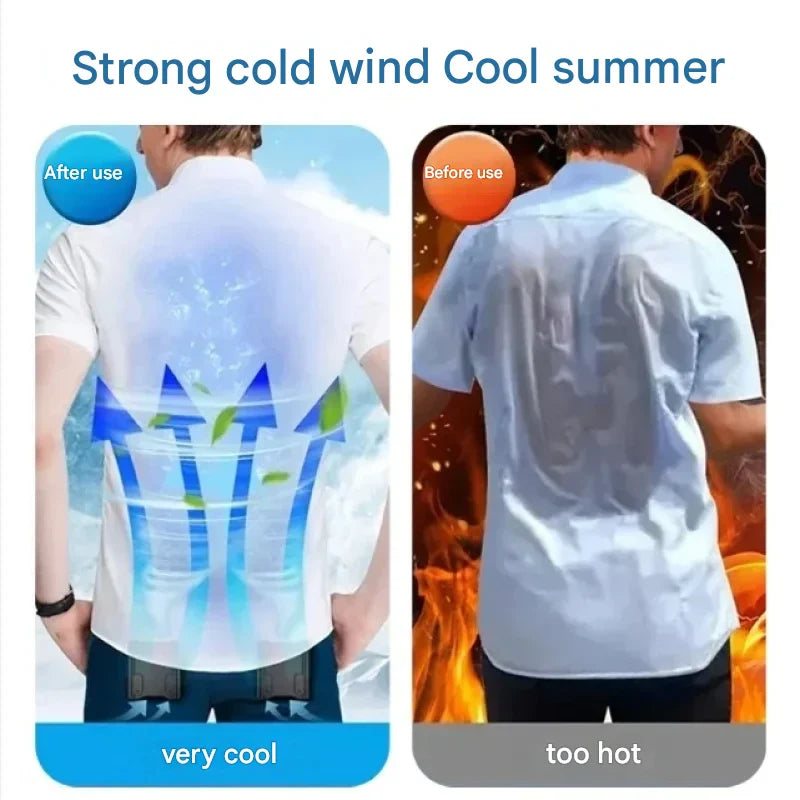 Avtoit | Outdoor Double Air Outlet Waist & Neck Fan with Dual Vents – WindMate