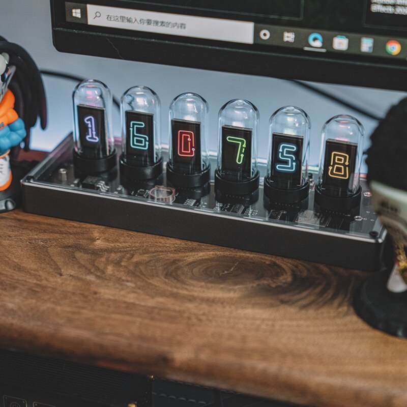 Avtoit | Digital Creative Vintage Glass Tube Clock